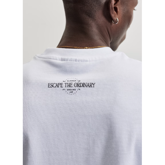 PEGADOR Albi Oversized Tee White Άσπρο