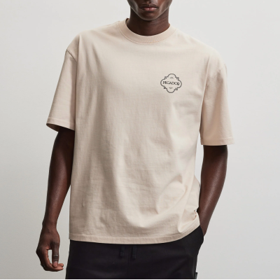 Pegado Paide Oversized Tea Washed Cream Μπεζ