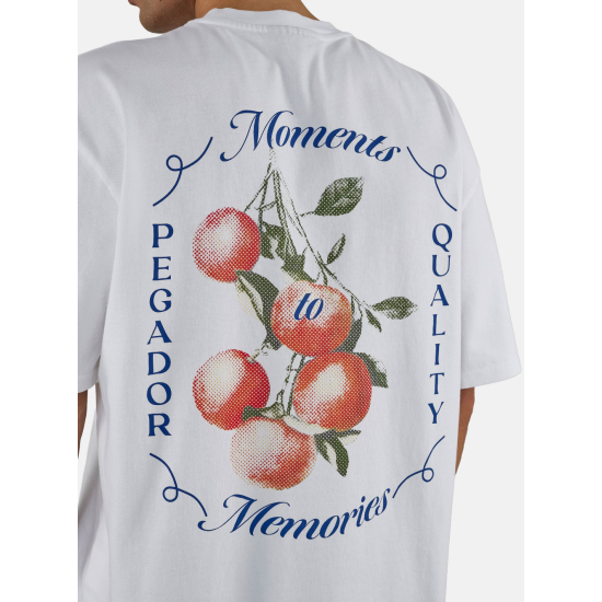 Pegador Frombork Oversized Tee White Άσπρο Pegador Frombork Oversized Tee White Άσπρο