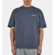 PEGADOR Ravello Oversized Tee Washed Twilight Blue Μπλε PEGADOR Ravello Oversized Tee Washed Twilight Blue Μπλε