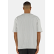 Pegador Signar Oversized Rib Tee Washed Fog Grey Γκρι