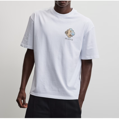 PEGADOR Albi Oversized Tee White Άσπρο