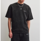 Pegador Signar Oversized Waffle Tee Vintage Black Μαύρο