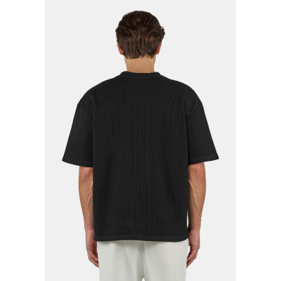 Pegador Signar Oversized Rib Tee Washed Black Μαύρο Pegador Signar Oversized Rib Tee Washed Black Μαύρο