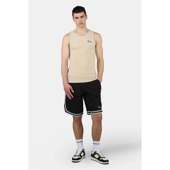 Signar Waffle Undershirt Washed Light Beige