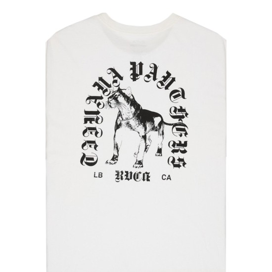RVCA BAD PANTHER TEE Άσπρο