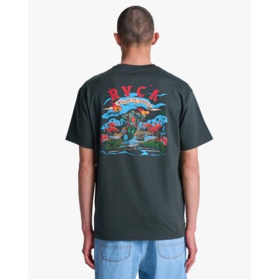 RVCA Pirate T-Shirt Black RVCA Pirate T-Shirt Black