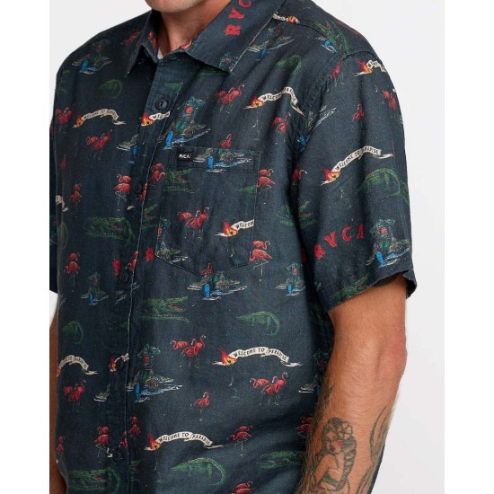 RVCA RECEPTION SHIRT Πολύχρωμο