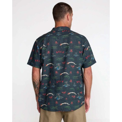 RVCA RECEPTION SHIRT Πολύχρωμο RVCA RECEPTION SHIRT Πολύχρωμο