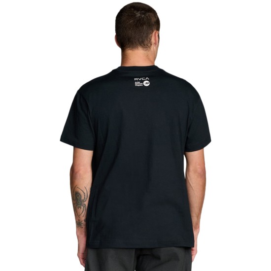 RVCA SABER Tshirt Μαύρο
