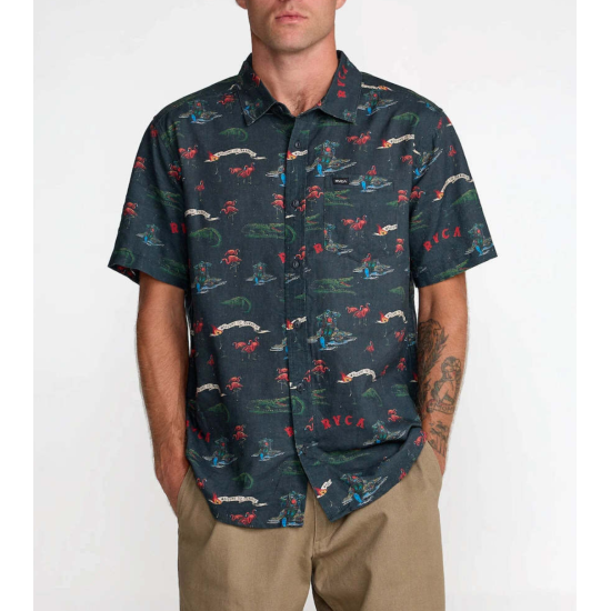 RVCA RECEPTION SHIRT Πολύχρωμο