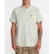 RVCA That ll Do Seersucker Short Sleeve Shirt Ranger Green 