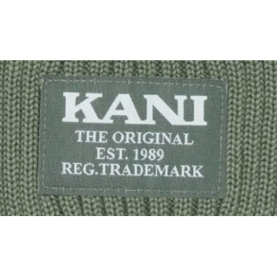 KARL KANI WOVEN RETRO CLASSIC BEANIE Πράσινο KARL KANI WOVEN RETRO CLASSIC BEANIE Πράσινο