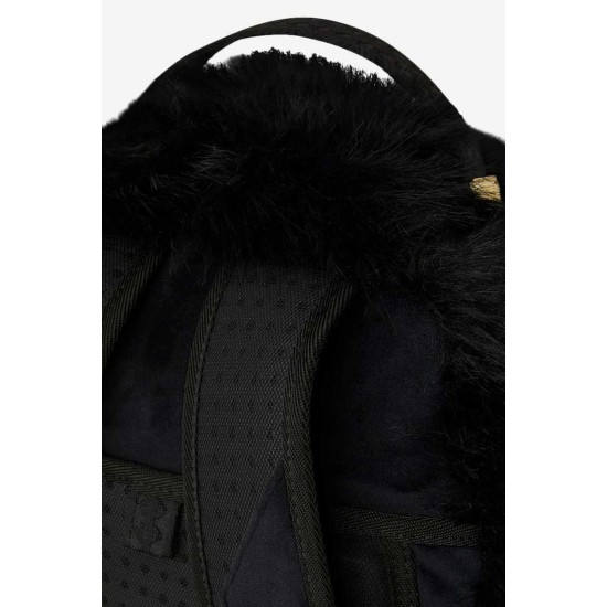 PRAYGROUND Fur Cray Dlxsf Backpack Μαύρο