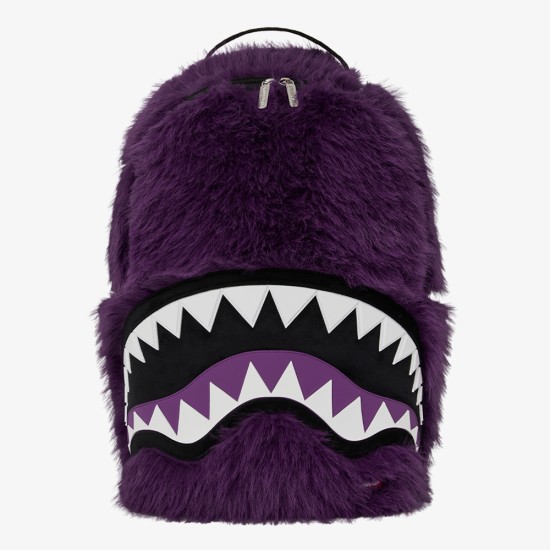 SPRAYGROUND Fur Cray Purple Dlxsf Backpack Μωβ SPRAYGROUND Fur Cray Purple Dlxsf Backpack Μωβ