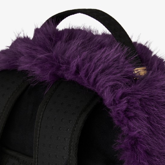 SPRAYGROUND Fur Cray Purple Dlxsf Backpack Μωβ SPRAYGROUND Fur Cray Purple Dlxsf Backpack Μωβ