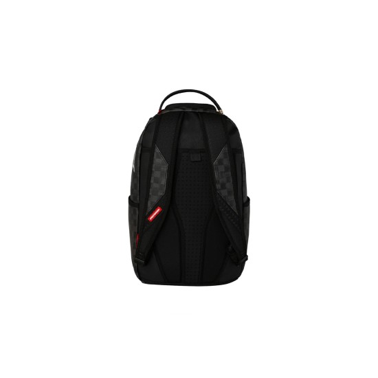  Sprayground Scribble Shark Check Dlxsv Backpack Μαύρο