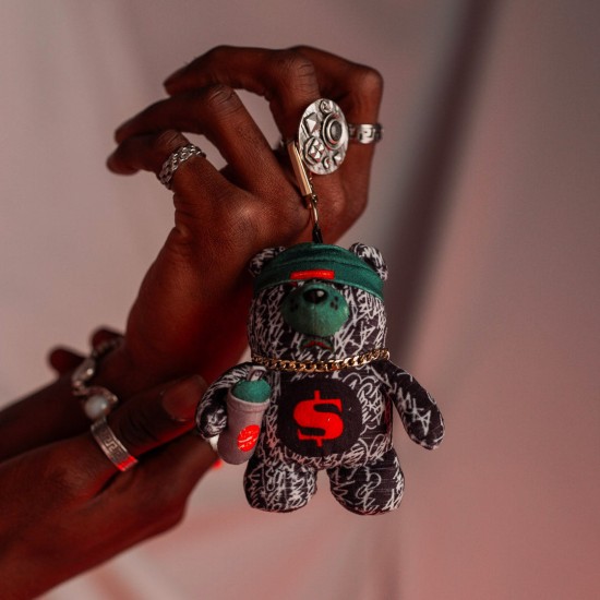 SPRAYGROUND Night Night Bear Keychain Πολύχρωμο