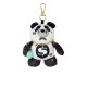 Sprayground Panda Bear Keychain Μαύρο