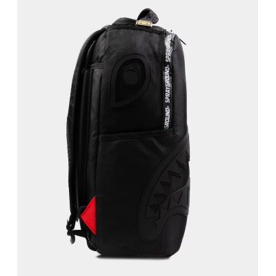 Sprayground Printed Zipper Shark Μαύρο