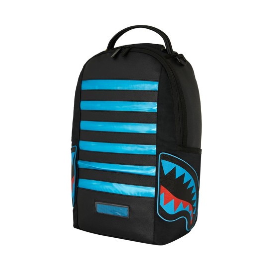Sprayground Led Stripe Sharks Backpack Μαύρο