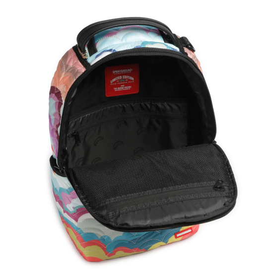 SPRAYGROUND QUILTED CLOUD SHARK DLXS BACKPACK Πολύχρωμο SPRAYGROUND QUILTED CLOUD SHARK DLXS BACKPACK Πολύχρωμο