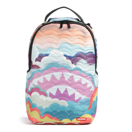 SPRAYGROUND QUILTED CLOUD SHARK DLXS BACKPACK Πολύχρωμο SPRAYGROUND QUILTED CLOUD SHARK DLXS BACKPACK Πολύχρωμο