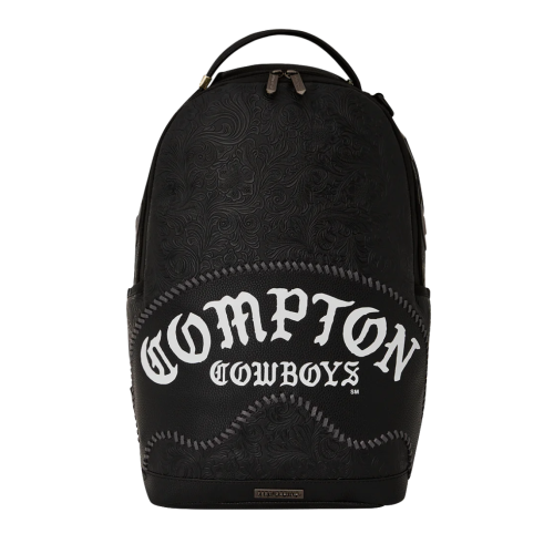 SPRAYGROUND COMPTON COWBOYS WELCOME TO MY CITY BACKPACK Μαύρο