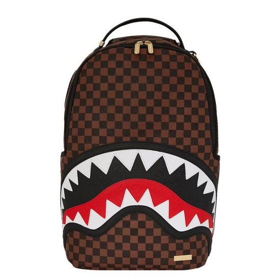 Sprayground Sawtooth Sharks In Paris Backpack Καφέ