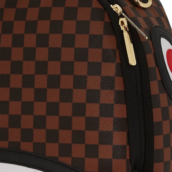 Sprayground Sawtooth Sharks In Paris Backpack Καφέ