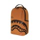 SPRAYGROUND Men Shark Central Dlx-faux Suede Backpack Καφέ