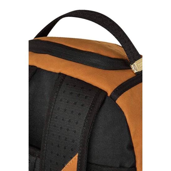 SPRAYGROUND Men Shark Central Dlx-faux Suede Backpack Καφέ