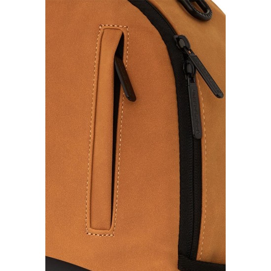 SPRAYGROUND Men Shark Central Dlx-faux Suede Backpack Καφέ