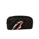 Sprayground Dripping Sharks In Paris Pencil Pouch Mαύρο