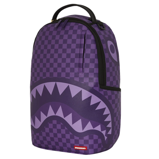 SPRAYGROUND PURPLE SHARK SHARKS IN PARIS DLXSV BACKPACK Μωβ