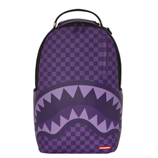 SPRAYGROUND PURPLE SHARK SHARKS IN PARIS DLXSV BACKPACK Μωβ