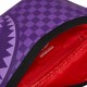 SPRAYGROUND PURPLE SHARK SHARKS IN PARIS SAVVY CROSSBODY BAG Μωβ