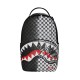 Sprayground GREY CHECK SCRIBBLE SPLIT BACKPACK Dlxsv Μαύρο