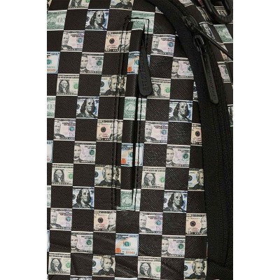 Sprayground Checks Cashed Dlxsv Backpack Μαύρο