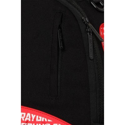 SPRAYGROUND Men Logo Mouth Core Dlx Cotton Backpack Μαύρο