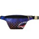 Sprayground Core Embossed Check Cargo Crossbody Bag Μωβ