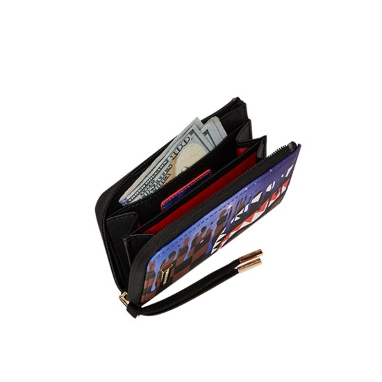 Sprayground Lost In Space Drip Wallet Πολύχρωμο