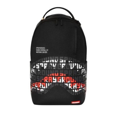 Sprayground Shark Central Infinity Mouth Dlxsv Backpack Μαύρο Sprayground Shark Central Infinity Mouth Dlxsv Backpack Μαύρο