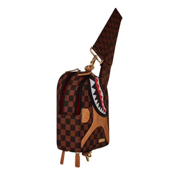 Sprayground Hennyville Crossbody Bag Καφέ