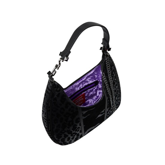 Sprayground Nemesis Hunt Exotic Illusion Vice Shoulder Bag Μαύρο