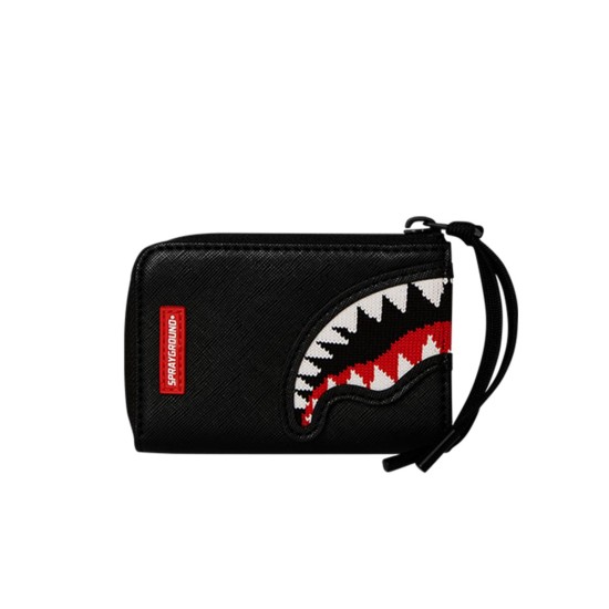 Sprayground Fly Knit Mouth Wallet Μαύρο