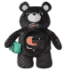 SPRAYGROUND UNFINISHED SHARK MONEYBEAR BACKPACK Μαύρο