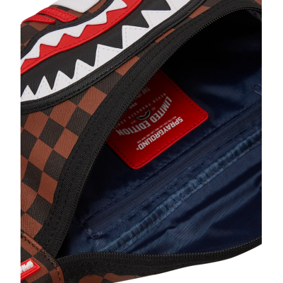 SPRAYGROUND MACHINE FRANÇAISE SAVVY CROSSBODY Καφέ SPRAYGROUND MACHINE FRANÇAISE SAVVY CROSSBODY Καφέ
