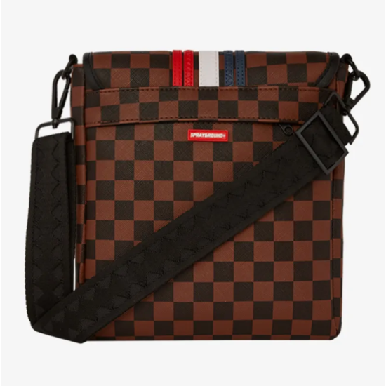 SPRAYGROUND Machine Francaise Messenger Sling Καφέ