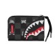 SPRAYGROUND Peeking Character Check Wallet Μαύρο